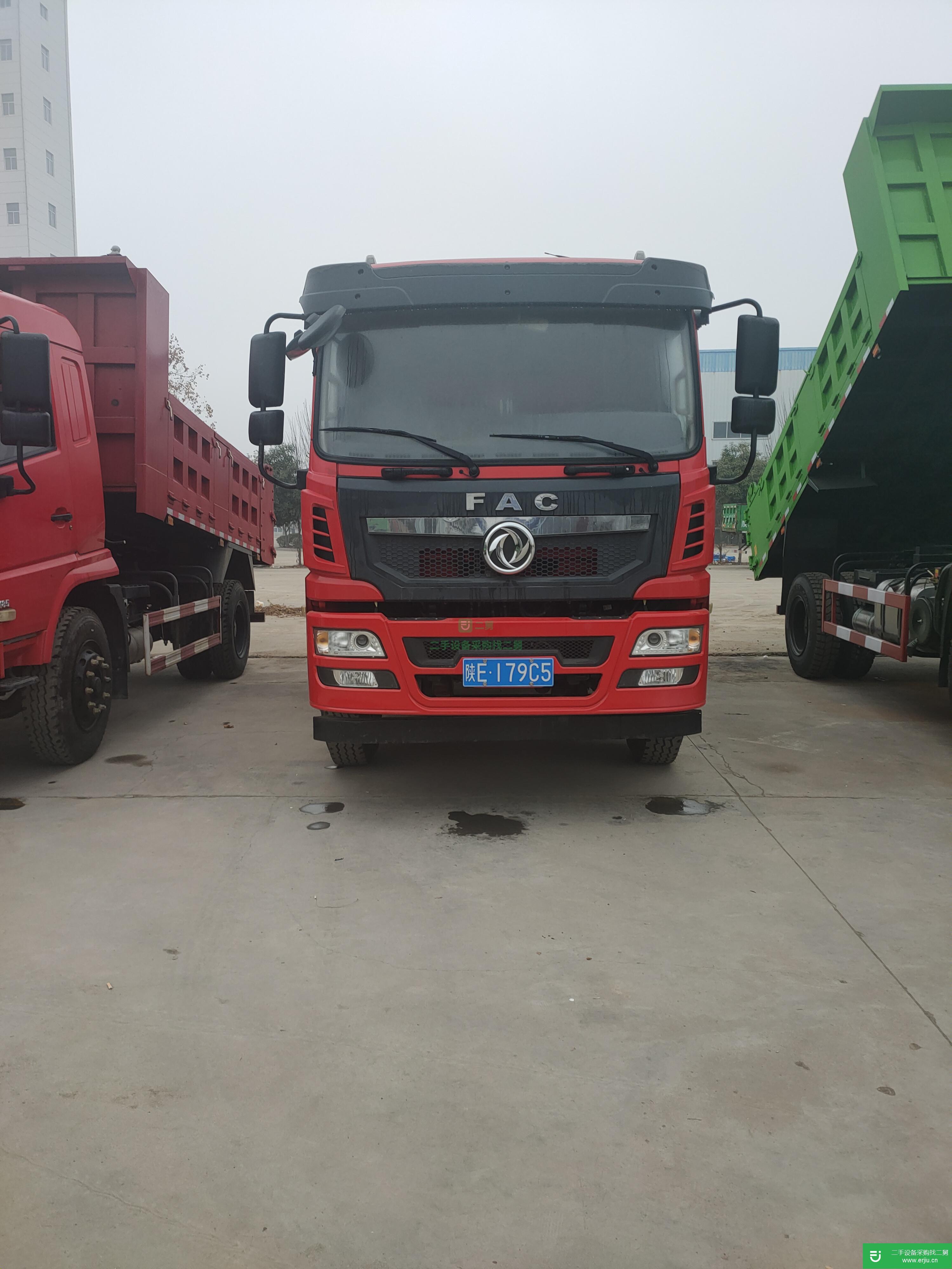 江蘇出售二手東風股份185馬力國五自卸車