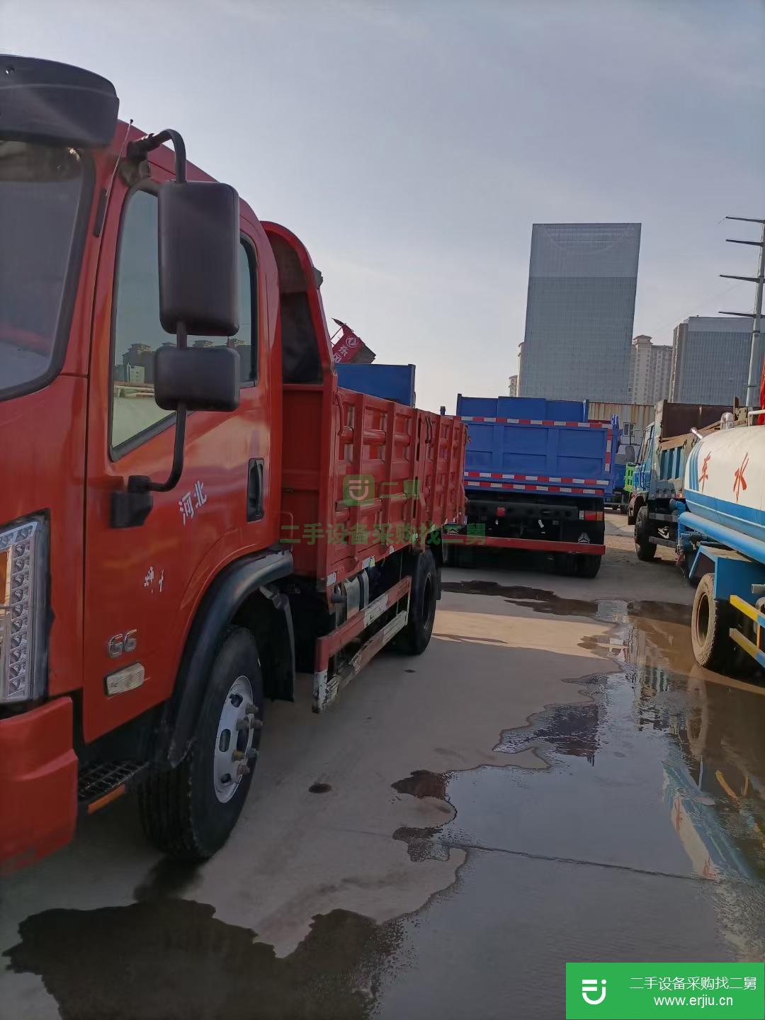 江蘇出售二手湖北大運10馬力自卸車