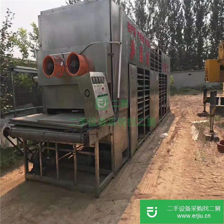 山東出售二手蒸汽網帶烘干機