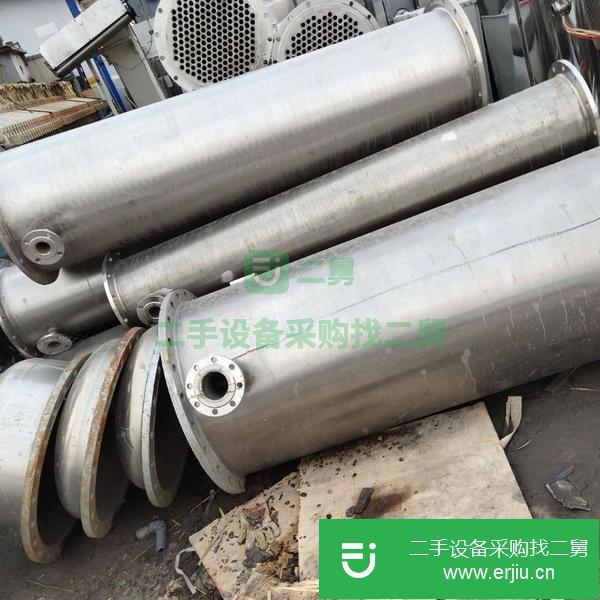 江蘇出售二手不銹鋼列管冷凝器
