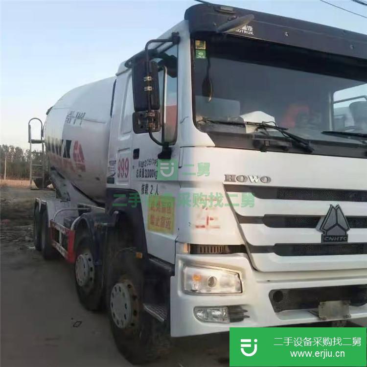 山東出售二手自上料攪拌車
