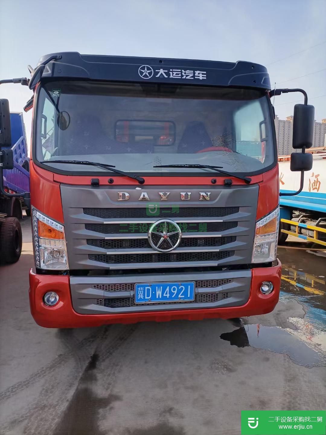 江蘇出售二手湖北大運10馬力自卸車
