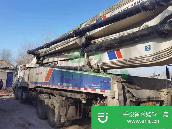 北京出售二手11年中聯52米泵車