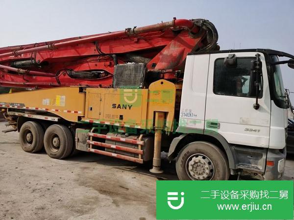 湖南出售二手12年三一48米泵車