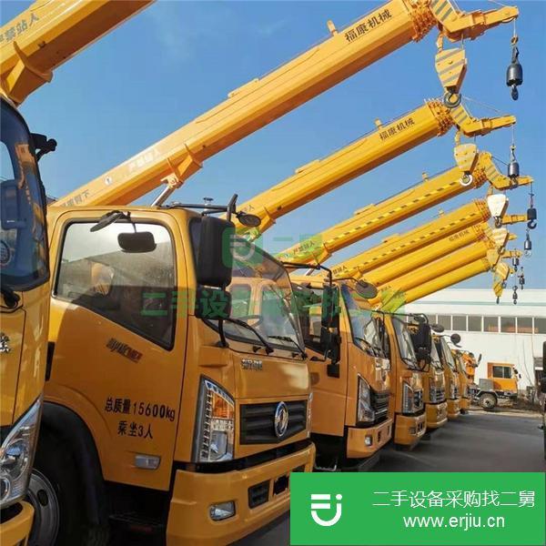 山東出售二手12噸吊車玉柴發動機萬里揚變速箱
