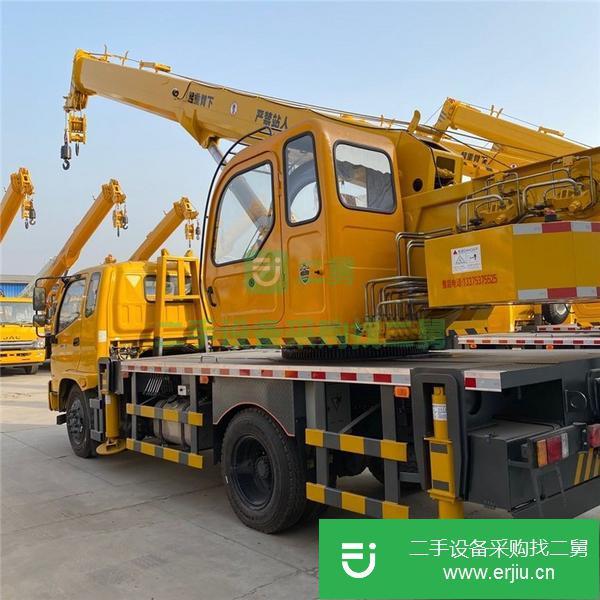 山東出售二手12噸吊車玉柴140發動機