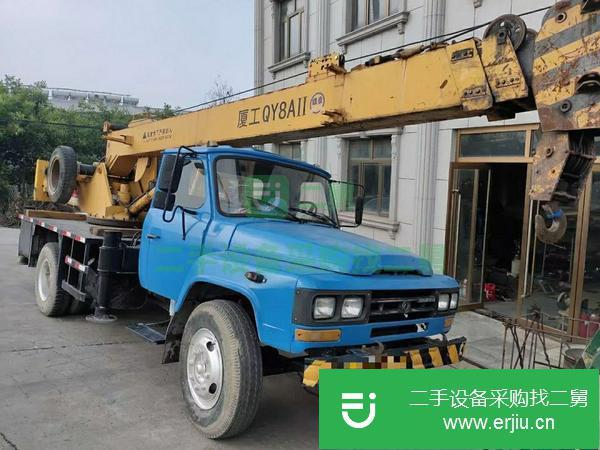 天津出售二手鐵象八噸國三吊車