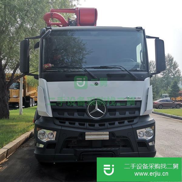 遼寧出售二手2020年三一重工C10奔馳底盤52米泵車 國五未上牌 可貸款