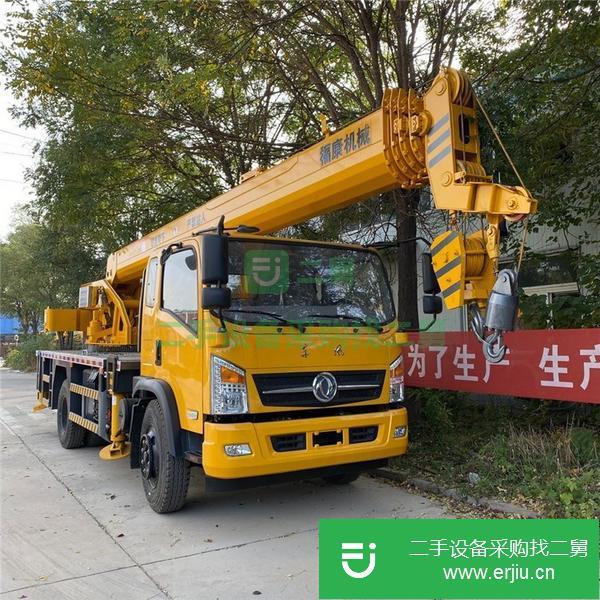 山東出售二手12噸吊車玉柴140發動機