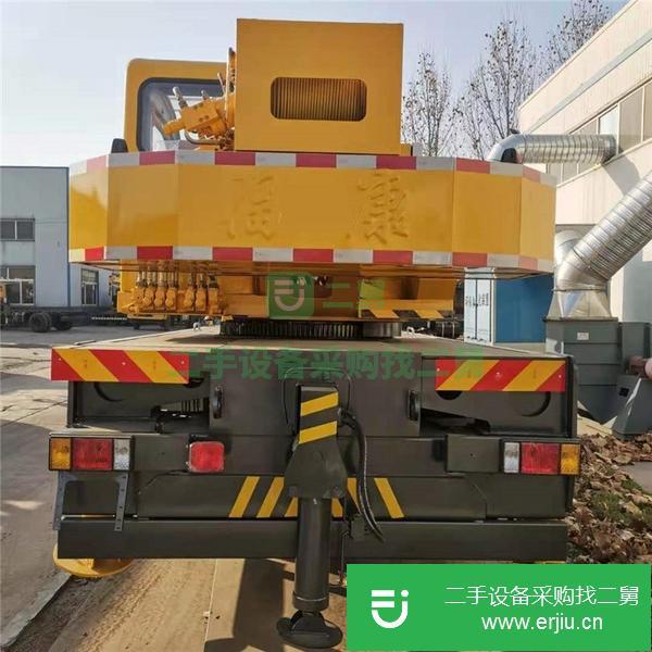 山東出售二手12噸吊車玉柴發動機萬里揚變速箱