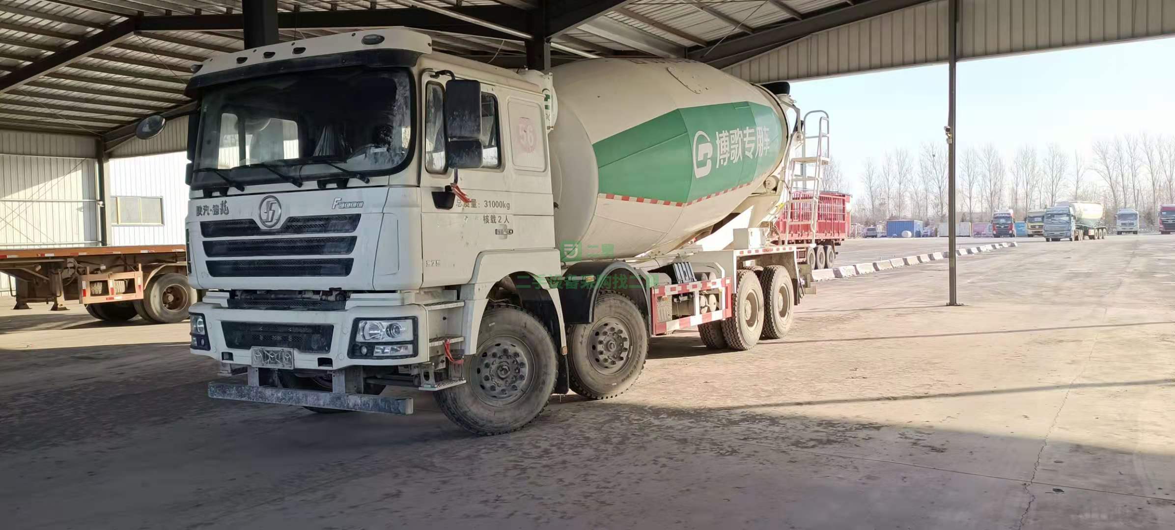 出售一臺德龍大二十方攪拌車  博哥上裝  國五排放