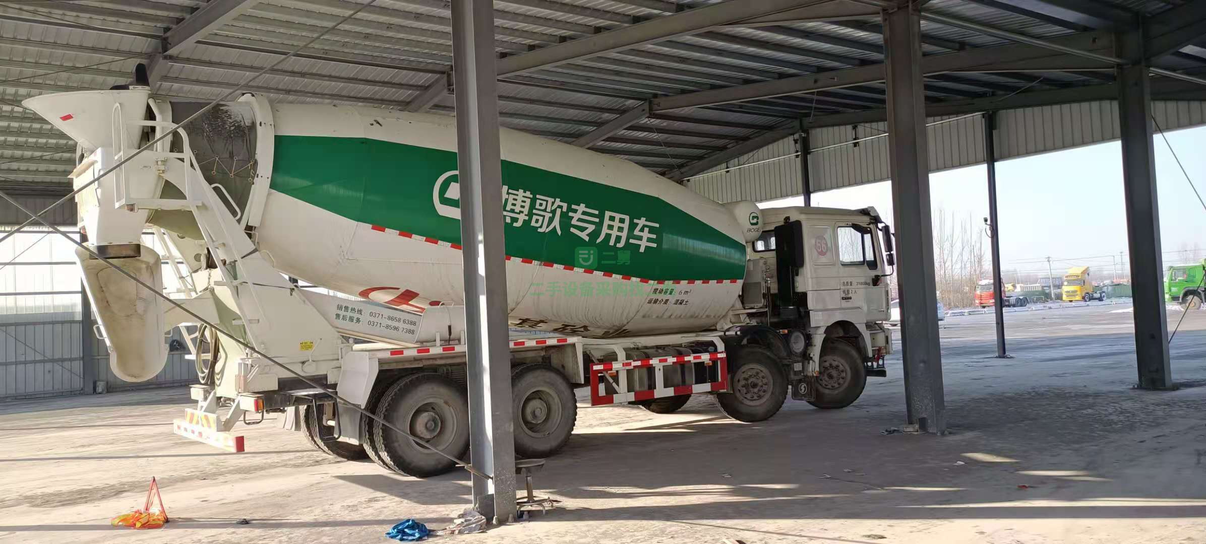 出售一臺德龍大二十方攪拌車  博哥上裝  國五排放