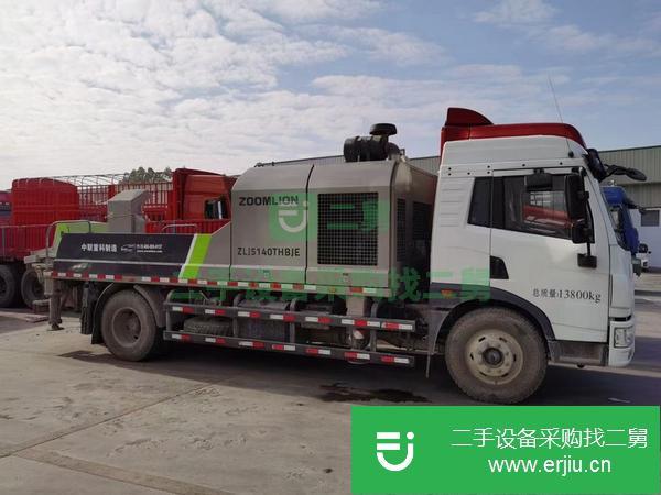 河北出售二手19年中聯(lián)10018車載泵