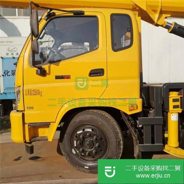 山東出售二手12噸吊車玉柴發動機萬里揚變速箱