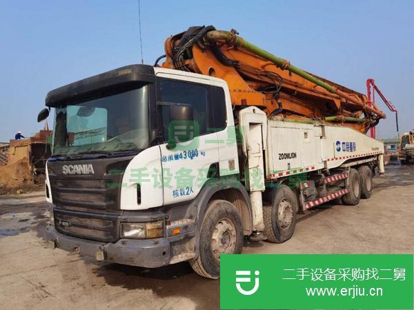 湖南出售二手13年中聯56米泵車 手續齊全包過戶
