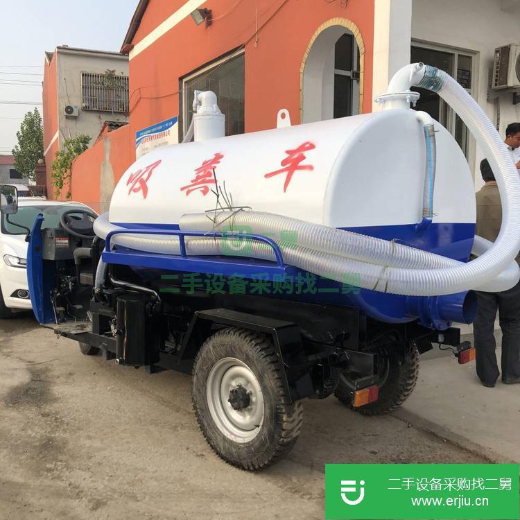 山東出售二手三輪吸糞車