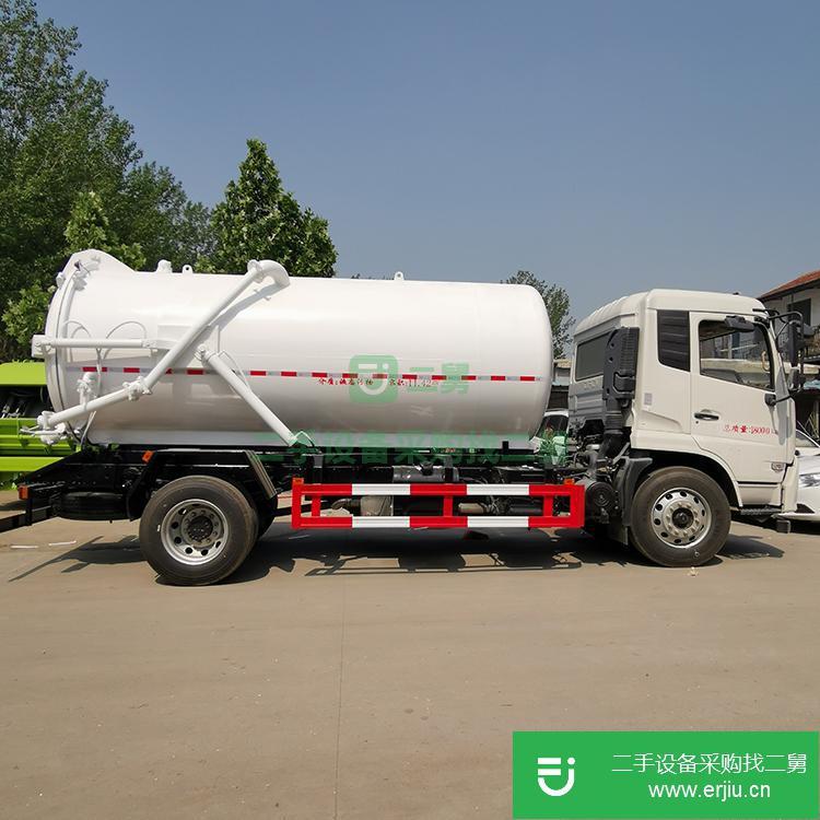 山東出售二手高壓管道清洗吸污車5噸