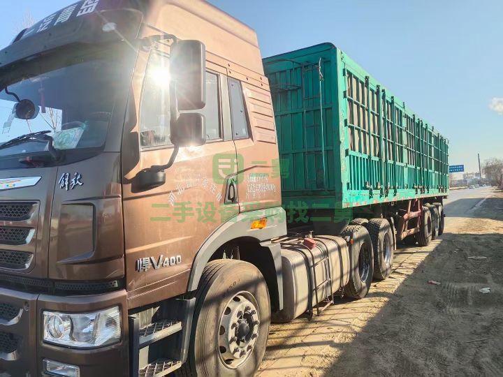 出售解放捍衛400馬力牽引車兩年正全保險