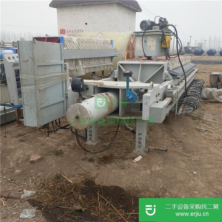 山東出售二手自動拉板箱式壓濾機