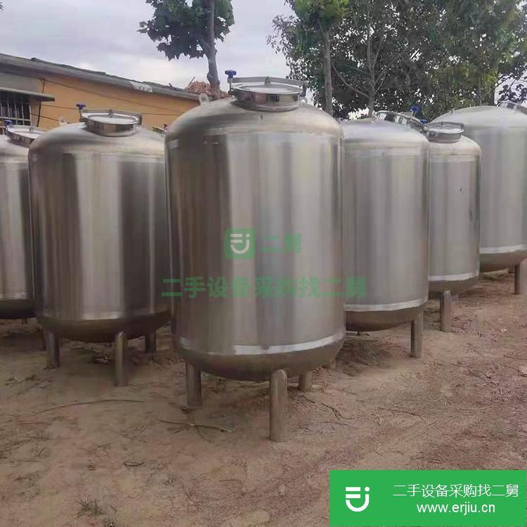 山東出售二手不銹鋼儲(chǔ)罐50方