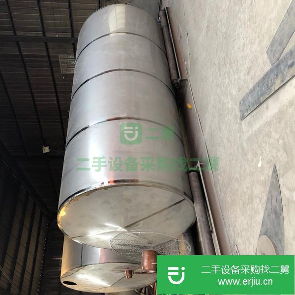 河南出售二手食品級不銹鋼儲罐
