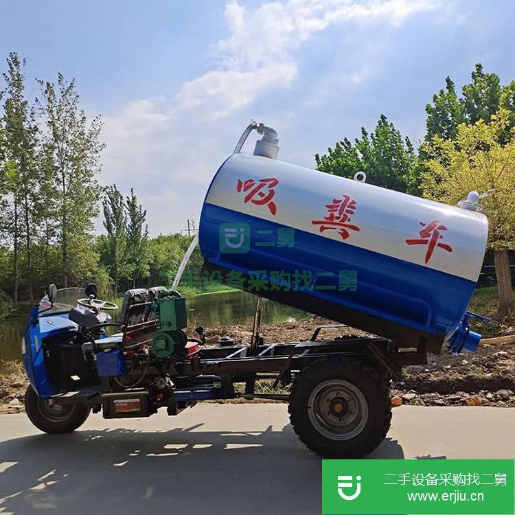 山東出售二手養殖場三輪吸糞車