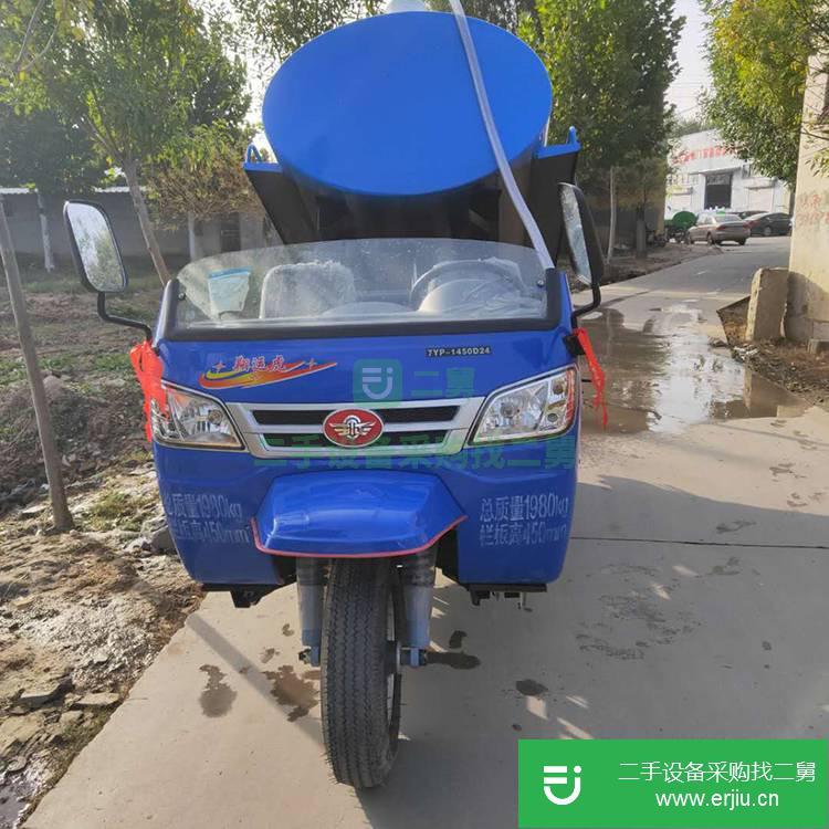 山東出售二手半封閉三輪吸糞車