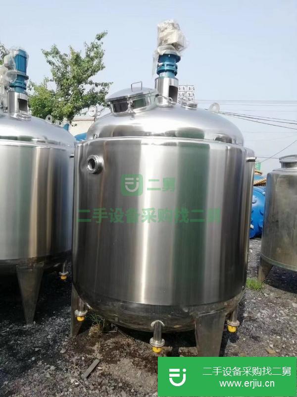 河南出售二手5立方內拋光儲罐
