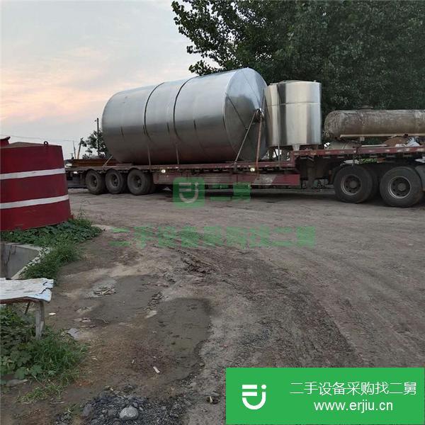 內蒙古出售二手15立方立式不銹鋼儲罐
