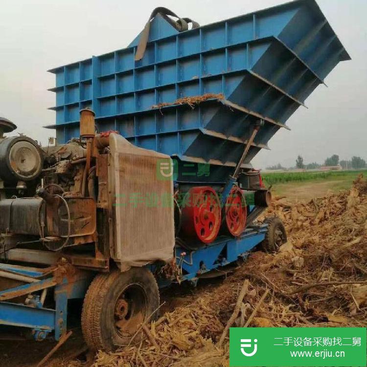 山東出售二手圓盤樹墩破碎機