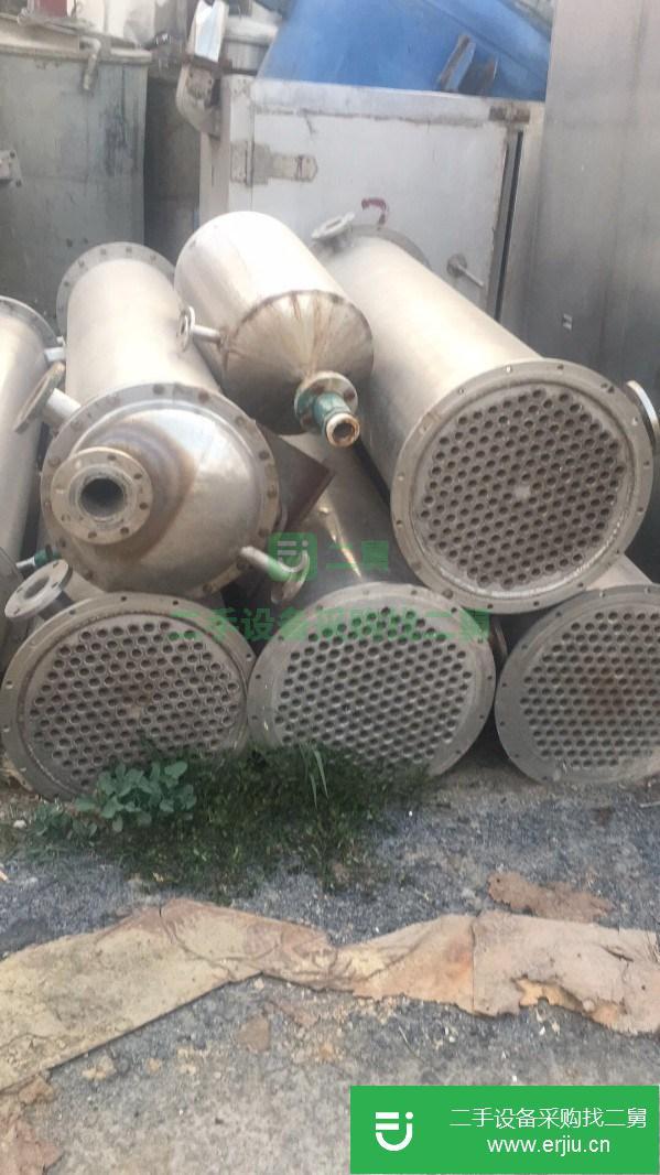 河南出售二手不銹鋼冷凝器