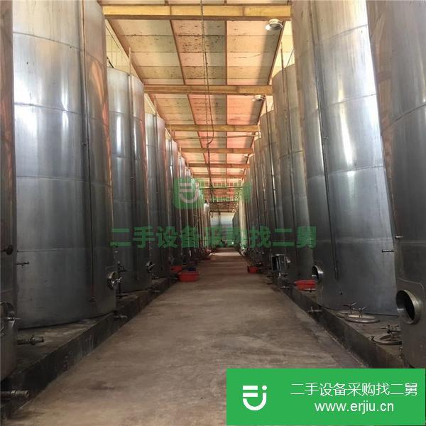 河南出售二手食品級不銹鋼儲罐