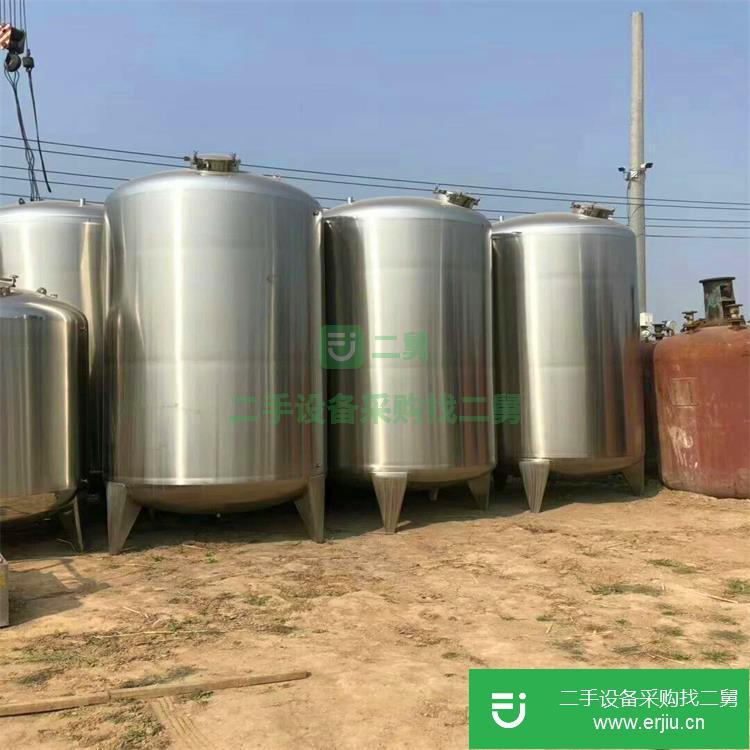 山東出售二手不銹鋼儲(chǔ)罐50方