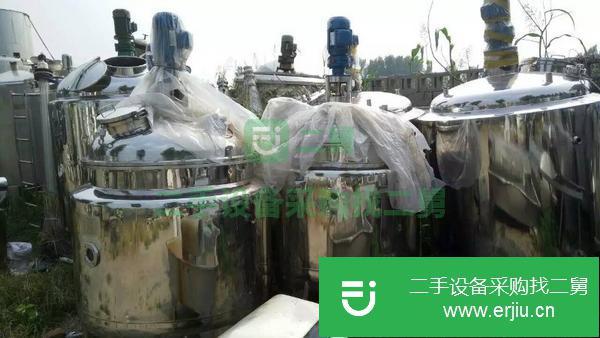 河北出售二手不銹鋼儲罐