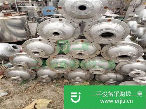 山西出售二手不銹鋼300平方列管冷凝器