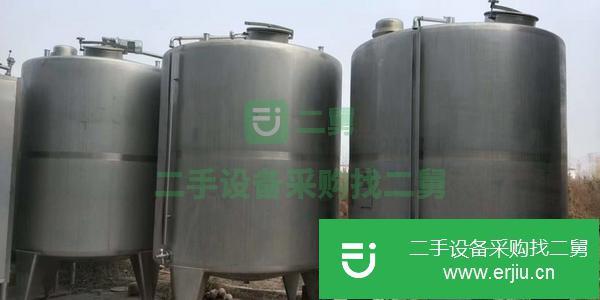 河南出售二手不銹鋼儲罐