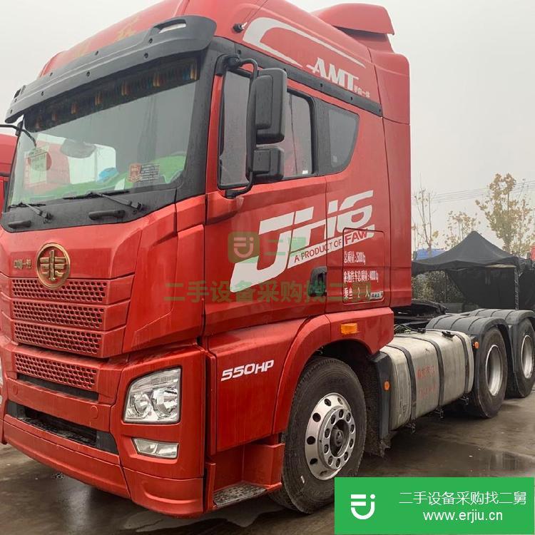 山東出售二手解放JH6牽引車國五排放550馬力
