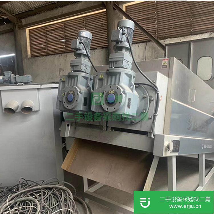 山東出售二手多功能疊螺污泥脫水機