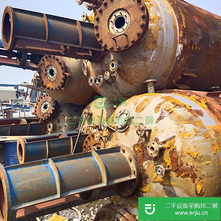 山東出售二手2000升不銹鋼反應(yīng)釜