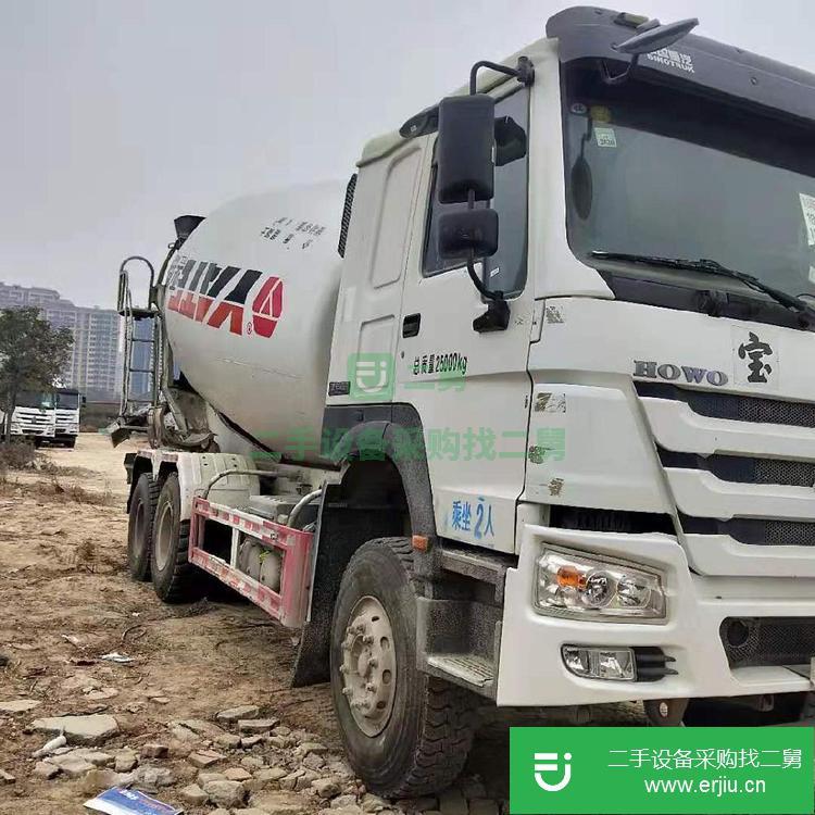 山東出售二手12方豪沃混凝土攪拌車