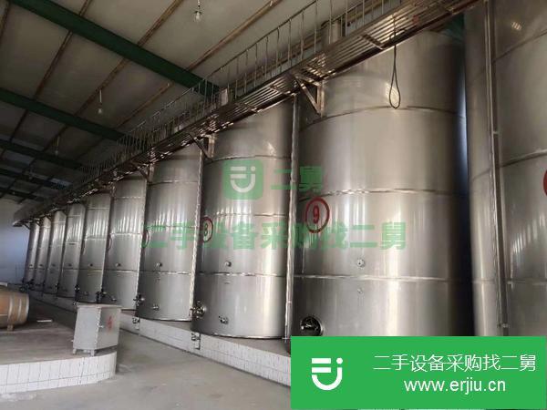 山西出售二手不銹鋼立式儲罐