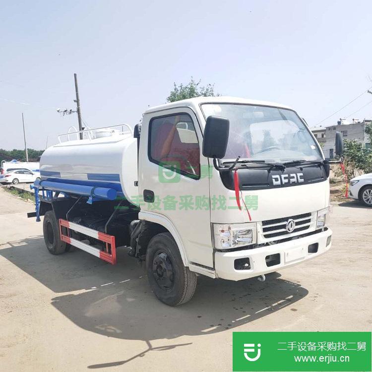 山東出售二手工地5立方灑水車