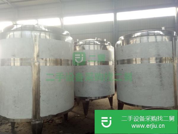 重慶出售二手不銹鋼乳品保溫儲罐