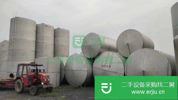 山西出售二手不銹鋼立式儲罐