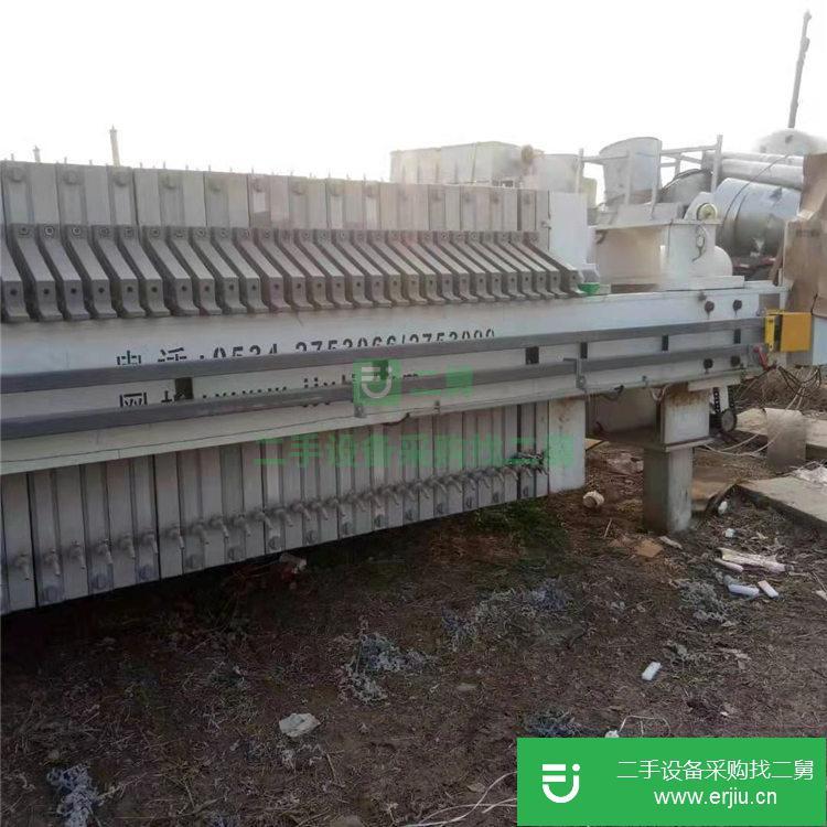 山東出售二手隔膜壓濾機150平方