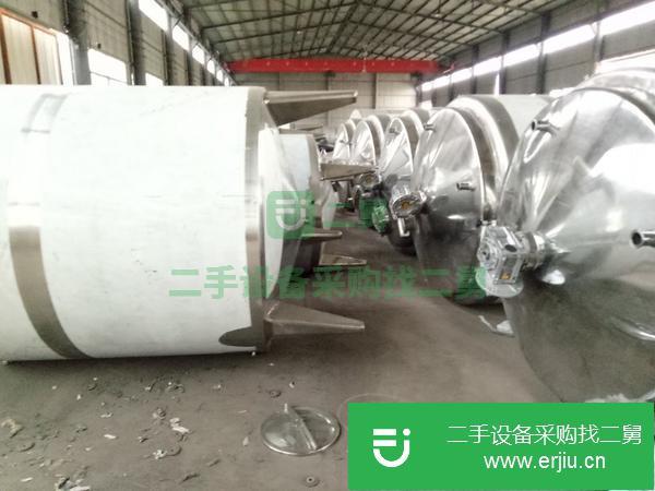 湖北出售二手不銹鋼30立方儲罐