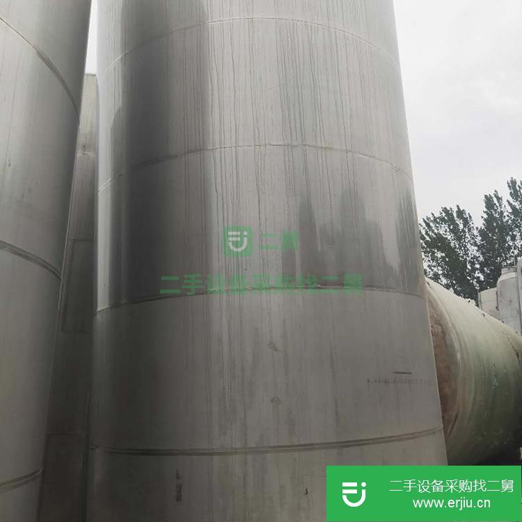 山東出售二手100立方不銹鋼儲(chǔ)罐