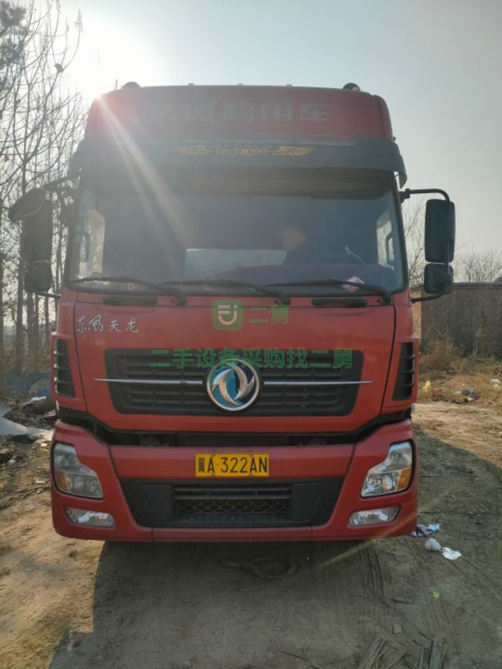 出售18年1月天龍450馬力牽引車國五雙驅，支持分期掛靠