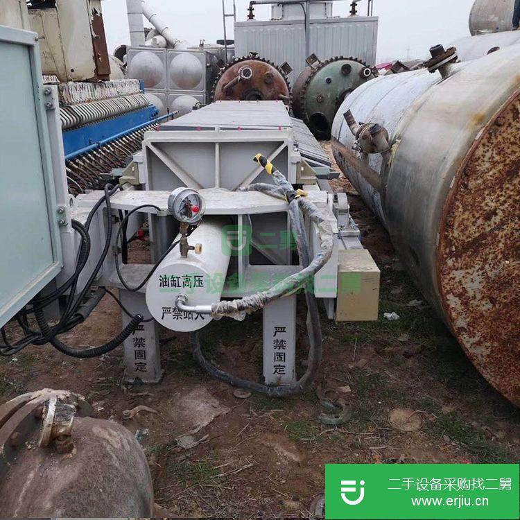 山東出售二手廂式壓濾機
