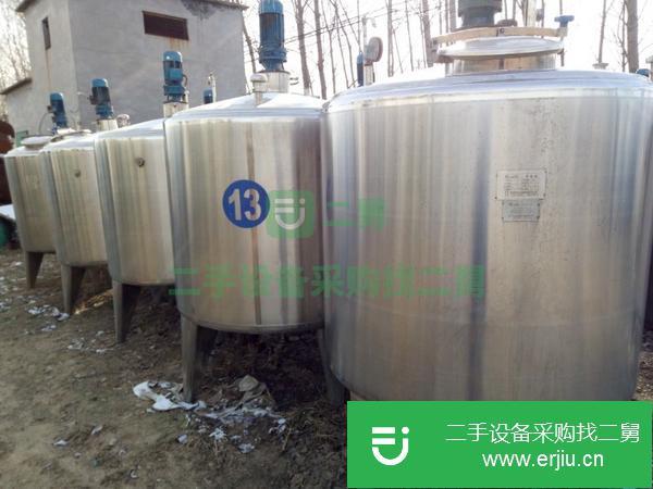 湖南出售二手不銹鋼儲罐
